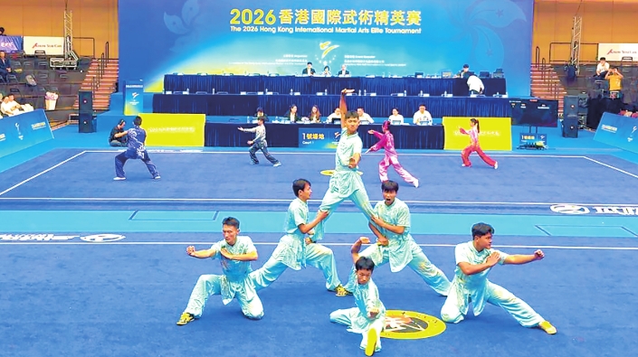 少年习武展锋芒